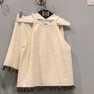 Faux Tweed set
